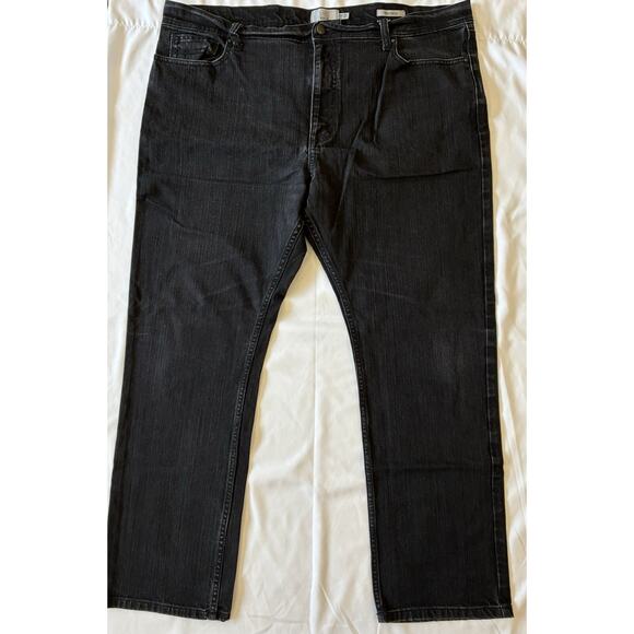 M&S Collection Black Jeans With Stretch Size 42 Inside Leg 31 in - Picture 1 of 8